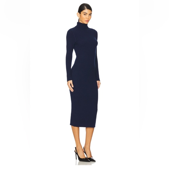 525 America Rib Dress |Turtleneck | Size L - Picture 1 of 16